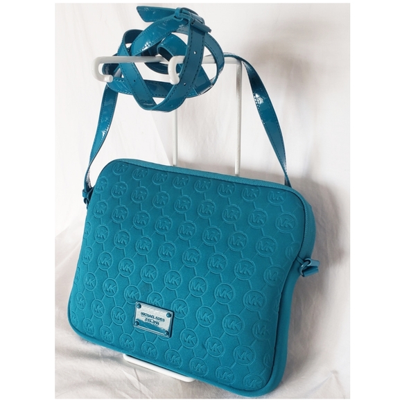 Michael Kors Blue Turquoise Crossbody - Picture 2 of 8